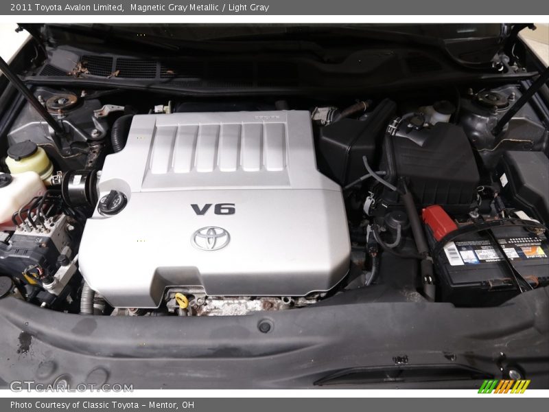 Magnetic Gray Metallic / Light Gray 2011 Toyota Avalon Limited