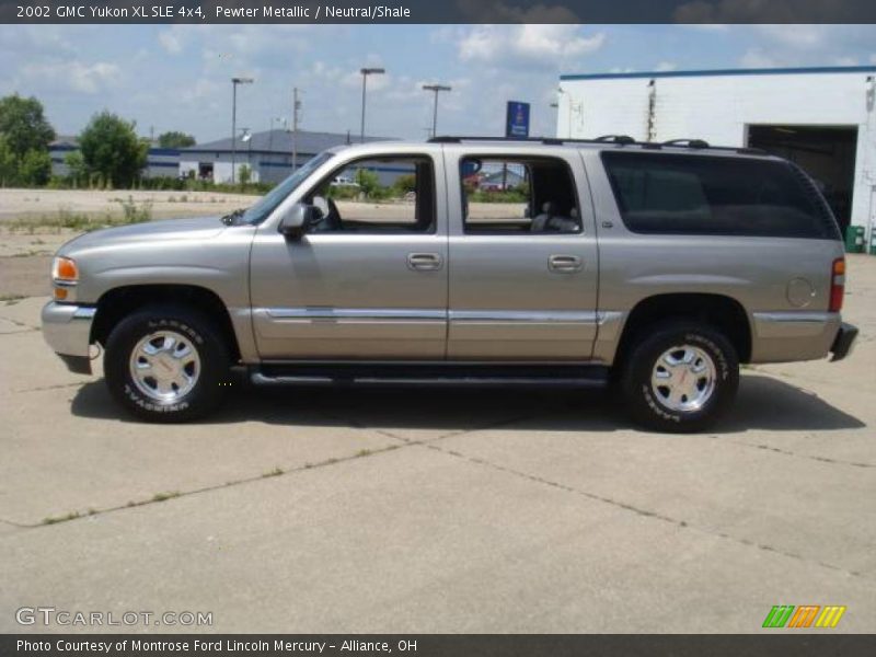 Pewter Metallic / Neutral/Shale 2002 GMC Yukon XL SLE 4x4