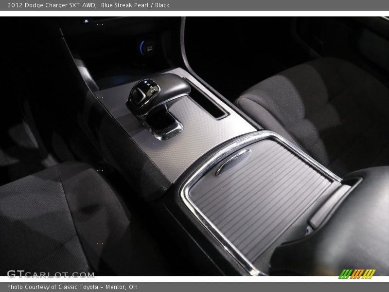 Blue Streak Pearl / Black 2012 Dodge Charger SXT AWD