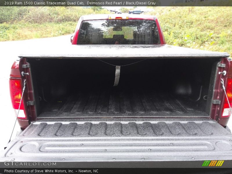 Delmonico Red Pearl / Black/Diesel Gray 2019 Ram 1500 Classic Tradesman Quad Cab