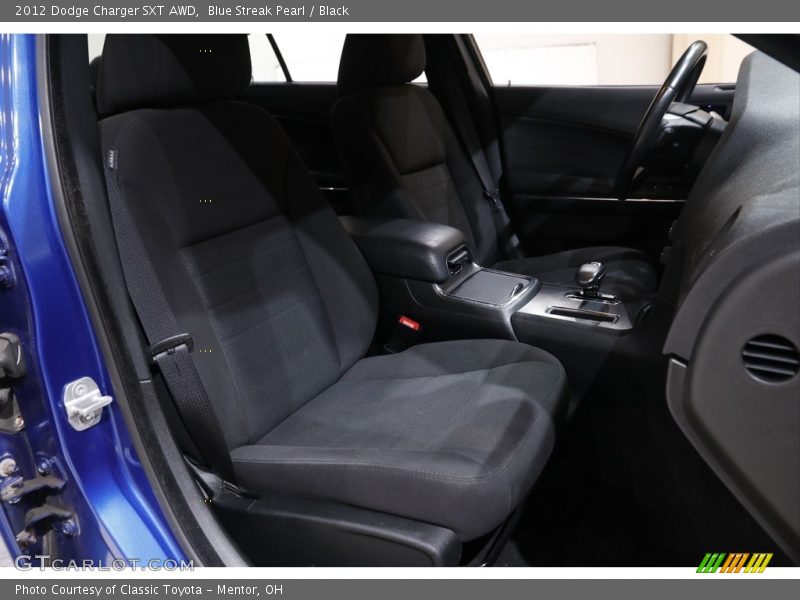 Blue Streak Pearl / Black 2012 Dodge Charger SXT AWD