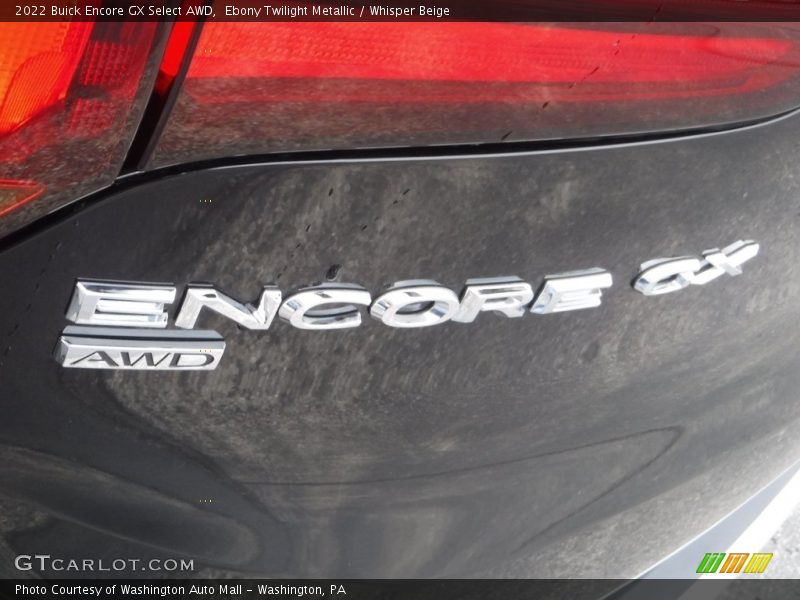  2022 Encore GX Select AWD Logo