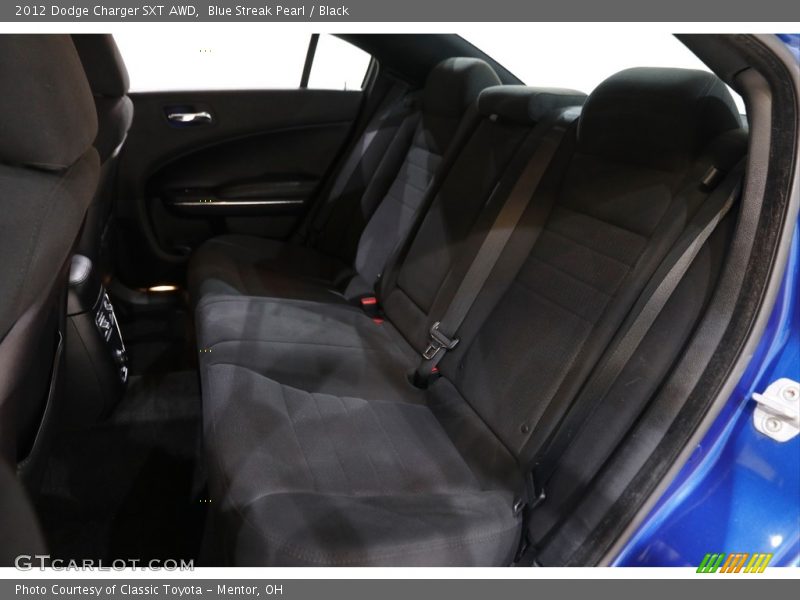 Blue Streak Pearl / Black 2012 Dodge Charger SXT AWD