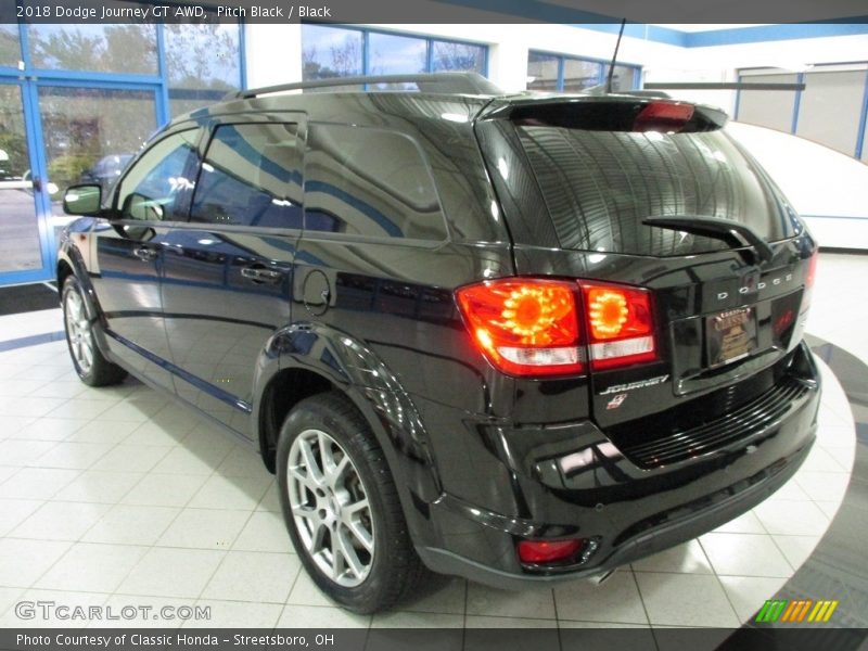 Pitch Black / Black 2018 Dodge Journey GT AWD