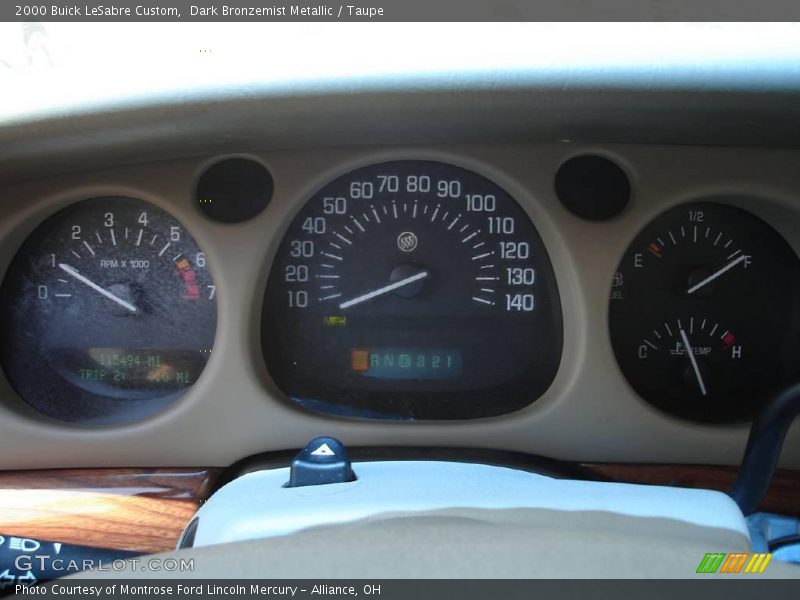 Dark Bronzemist Metallic / Taupe 2000 Buick LeSabre Custom