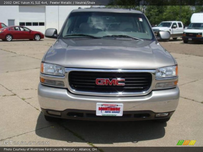 Pewter Metallic / Neutral/Shale 2002 GMC Yukon XL SLE 4x4