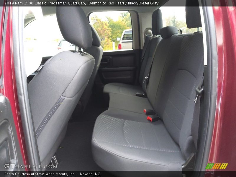Delmonico Red Pearl / Black/Diesel Gray 2019 Ram 1500 Classic Tradesman Quad Cab