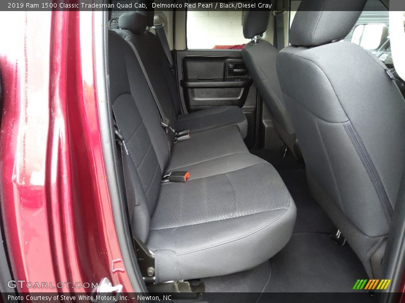 Delmonico Red Pearl / Black/Diesel Gray 2019 Ram 1500 Classic Tradesman Quad Cab