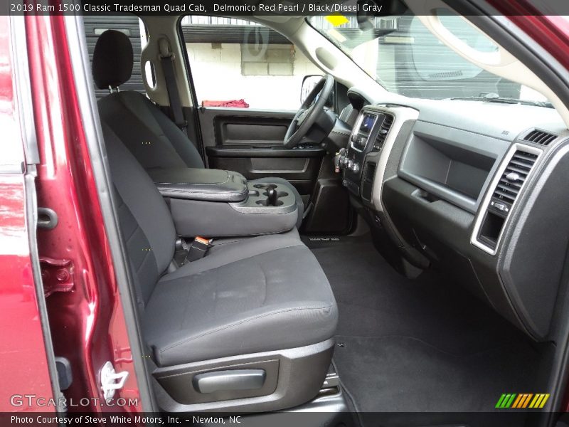 Delmonico Red Pearl / Black/Diesel Gray 2019 Ram 1500 Classic Tradesman Quad Cab