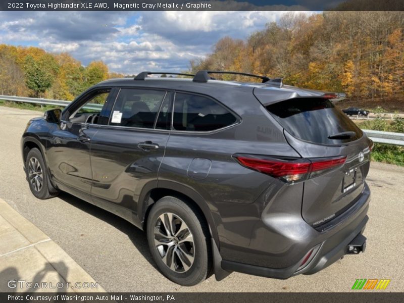  2022 Highlander XLE AWD Magnetic Gray Metallic