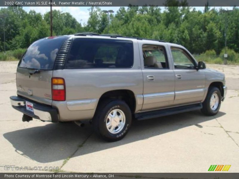 Pewter Metallic / Neutral/Shale 2002 GMC Yukon XL SLE 4x4