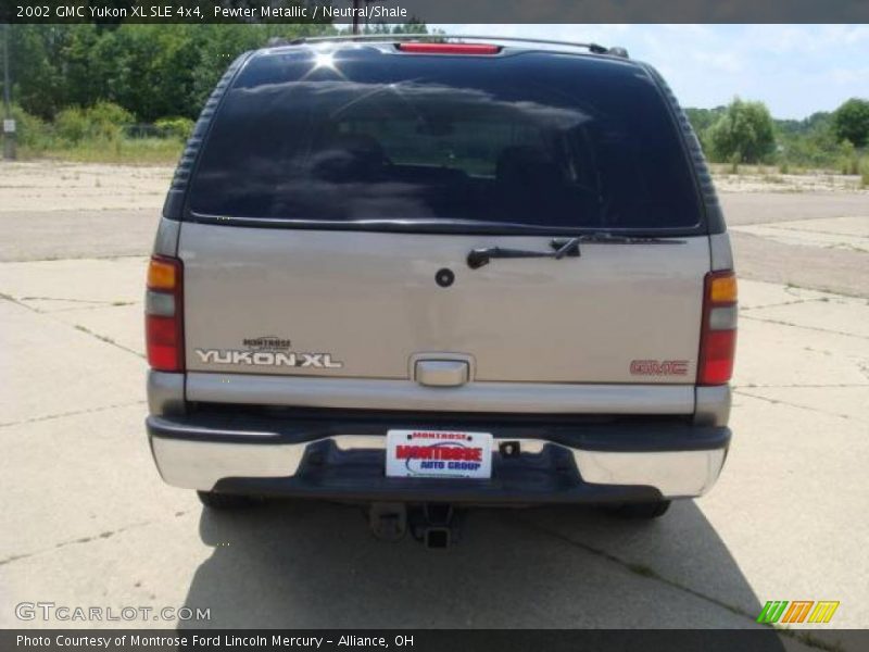 Pewter Metallic / Neutral/Shale 2002 GMC Yukon XL SLE 4x4