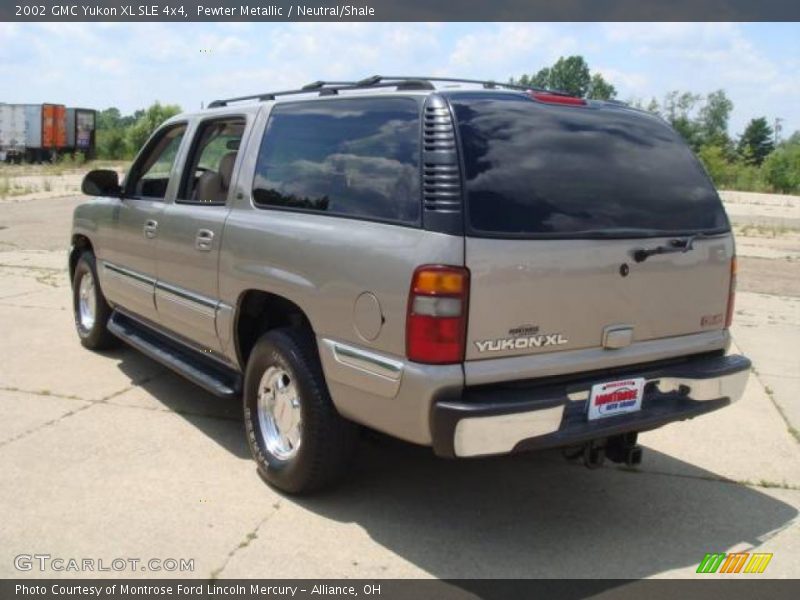 Pewter Metallic / Neutral/Shale 2002 GMC Yukon XL SLE 4x4