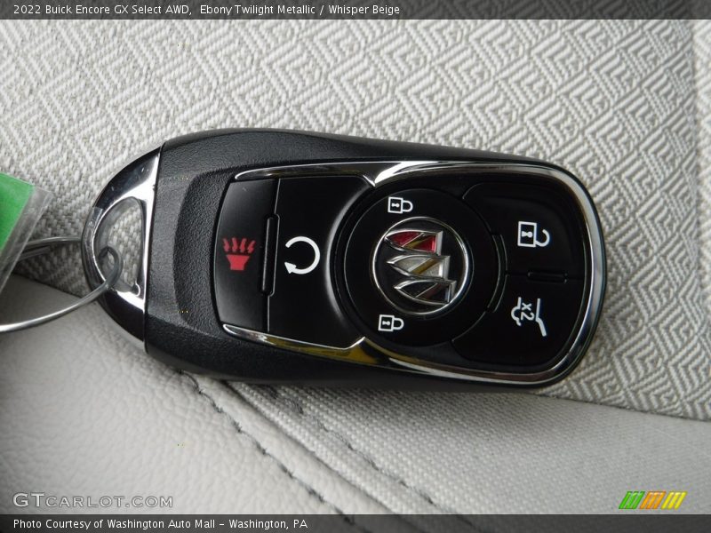 Keys of 2022 Encore GX Select AWD