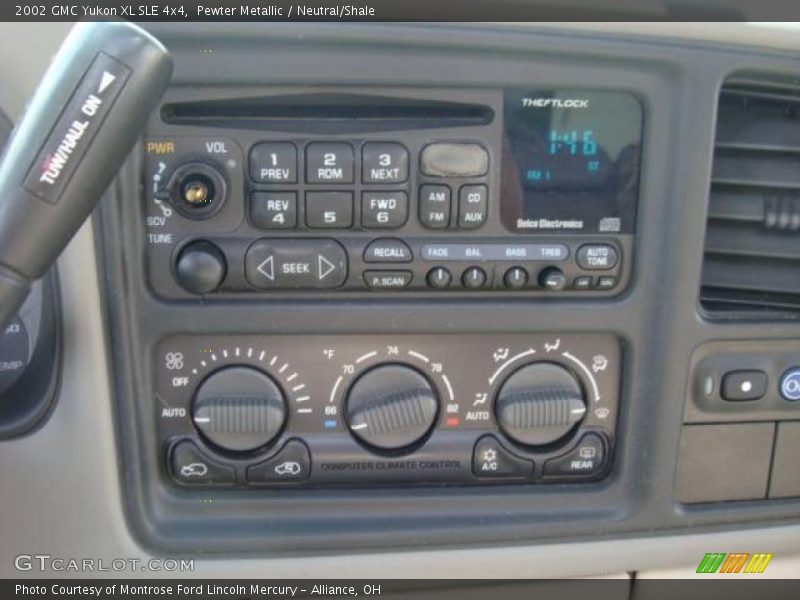 Pewter Metallic / Neutral/Shale 2002 GMC Yukon XL SLE 4x4