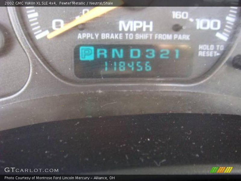 Pewter Metallic / Neutral/Shale 2002 GMC Yukon XL SLE 4x4