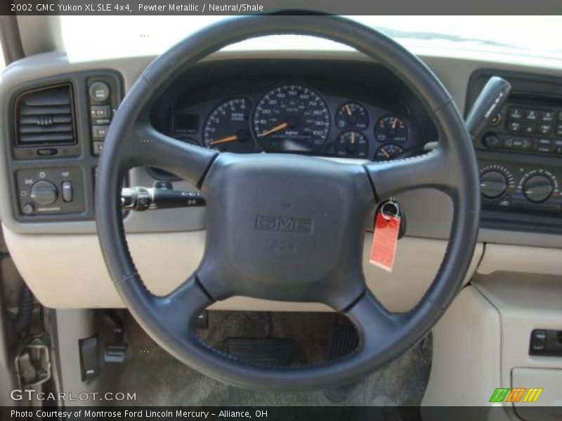 Pewter Metallic / Neutral/Shale 2002 GMC Yukon XL SLE 4x4