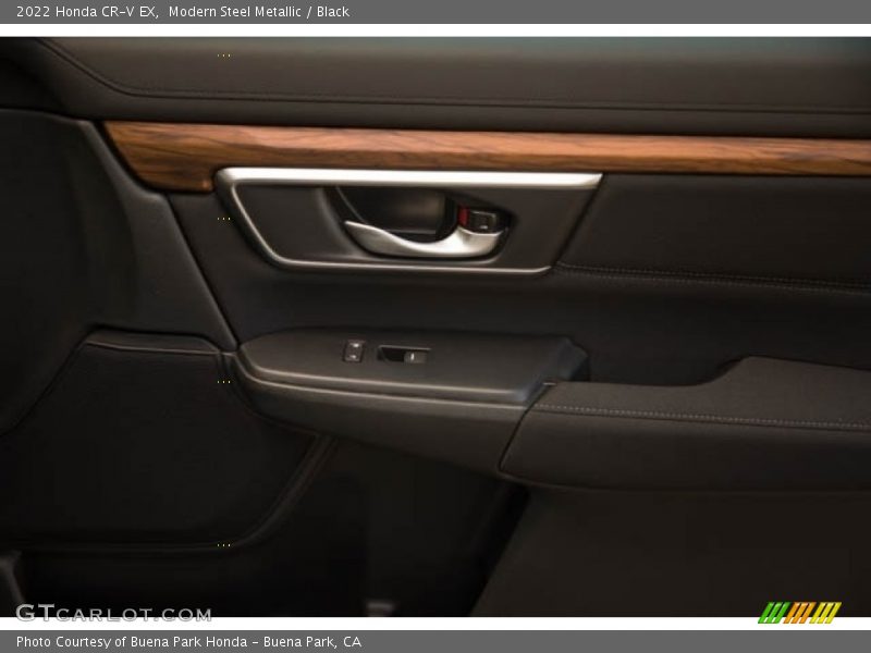 Modern Steel Metallic / Black 2022 Honda CR-V EX
