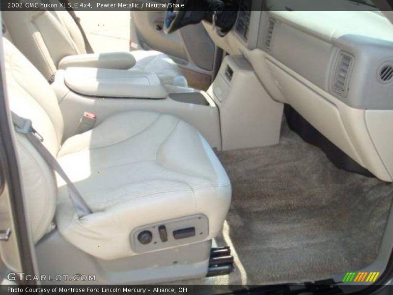 Pewter Metallic / Neutral/Shale 2002 GMC Yukon XL SLE 4x4