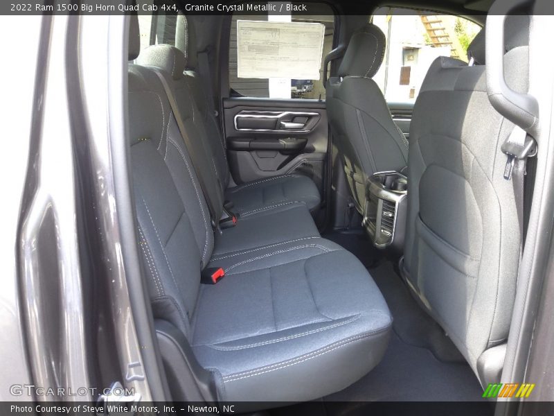 Granite Crystal Metallic / Black 2022 Ram 1500 Big Horn Quad Cab 4x4