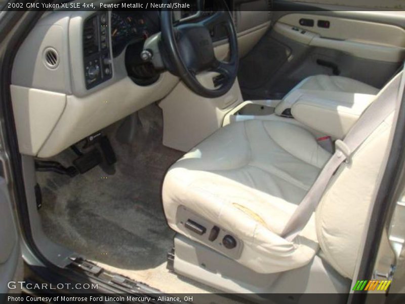 Pewter Metallic / Neutral/Shale 2002 GMC Yukon XL SLE 4x4