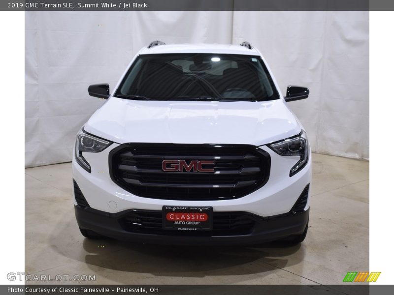 Summit White / Jet Black 2019 GMC Terrain SLE