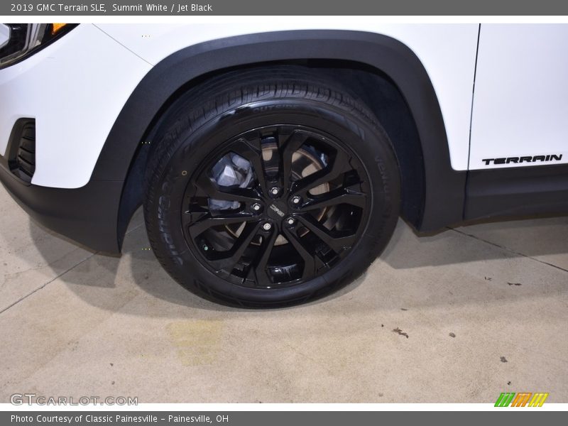 Summit White / Jet Black 2019 GMC Terrain SLE