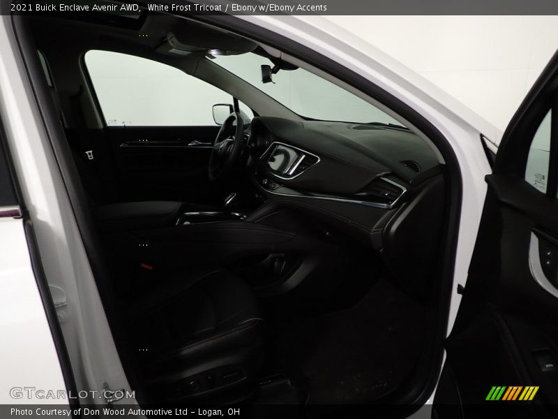 White Frost Tricoat / Ebony w/Ebony Accents 2021 Buick Enclave Avenir AWD