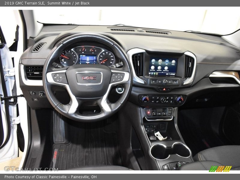 Summit White / Jet Black 2019 GMC Terrain SLE