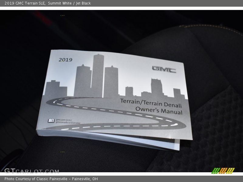 Summit White / Jet Black 2019 GMC Terrain SLE