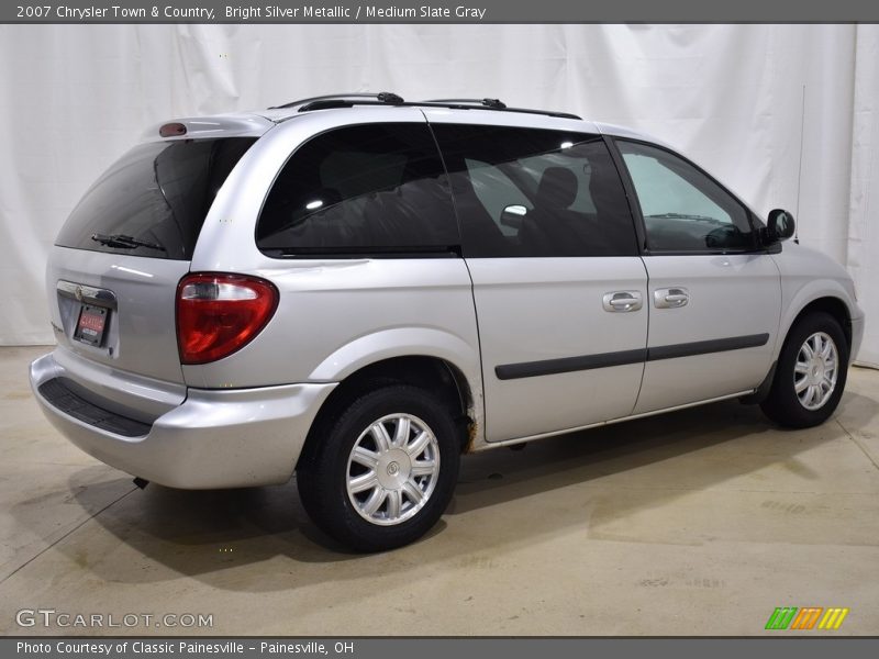 Bright Silver Metallic / Medium Slate Gray 2007 Chrysler Town & Country