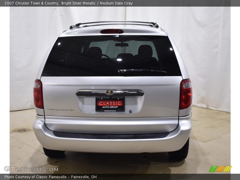 Bright Silver Metallic / Medium Slate Gray 2007 Chrysler Town & Country