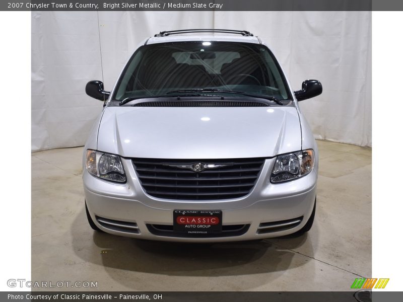 Bright Silver Metallic / Medium Slate Gray 2007 Chrysler Town & Country