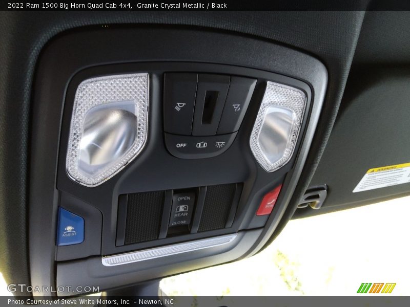 Granite Crystal Metallic / Black 2022 Ram 1500 Big Horn Quad Cab 4x4