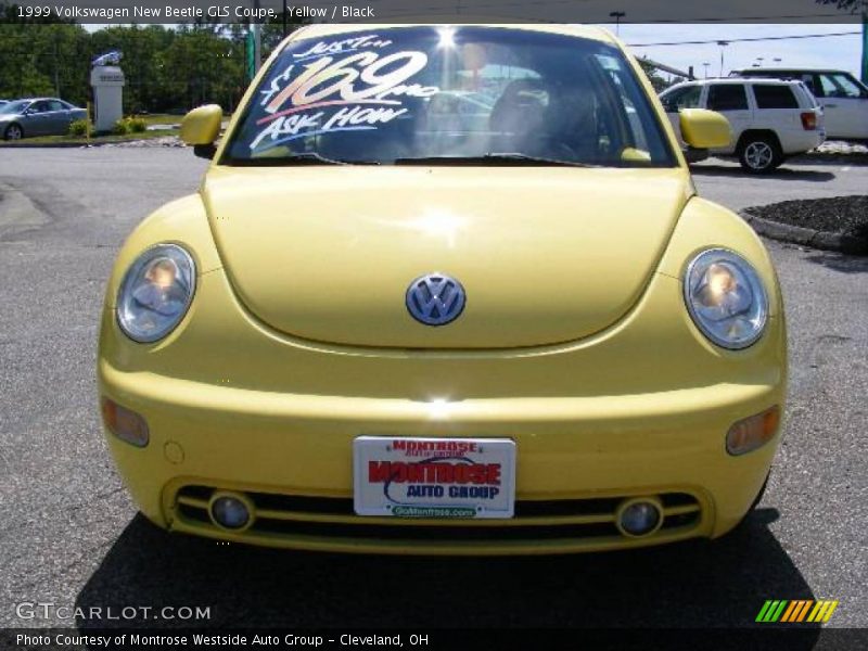 Yellow / Black 1999 Volkswagen New Beetle GLS Coupe