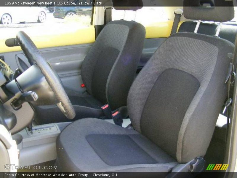 Yellow / Black 1999 Volkswagen New Beetle GLS Coupe