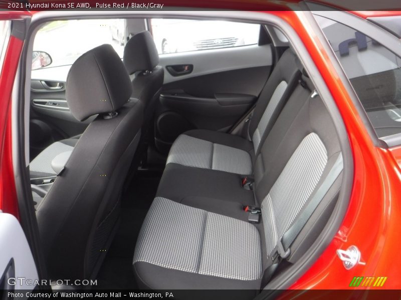 Pulse Red / Black/Gray 2021 Hyundai Kona SE AWD