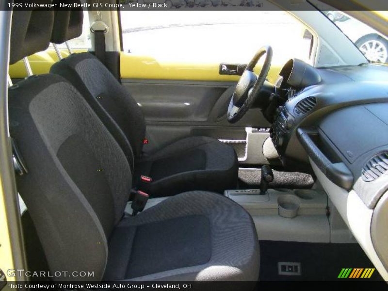 Yellow / Black 1999 Volkswagen New Beetle GLS Coupe