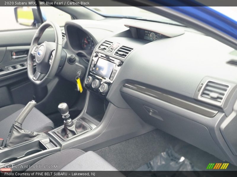 Dashboard of 2020 WRX 