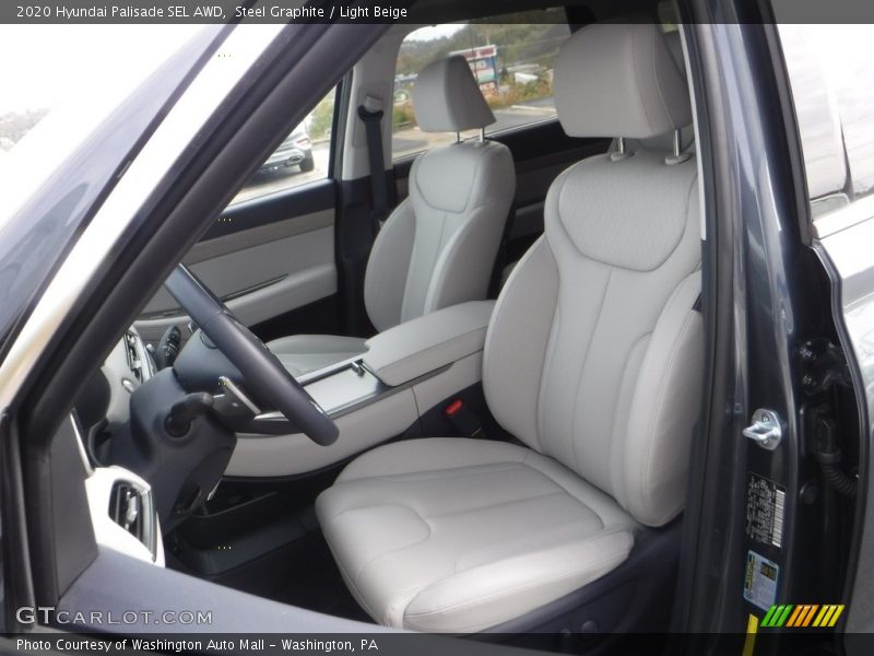 Steel Graphite / Light Beige 2020 Hyundai Palisade SEL AWD