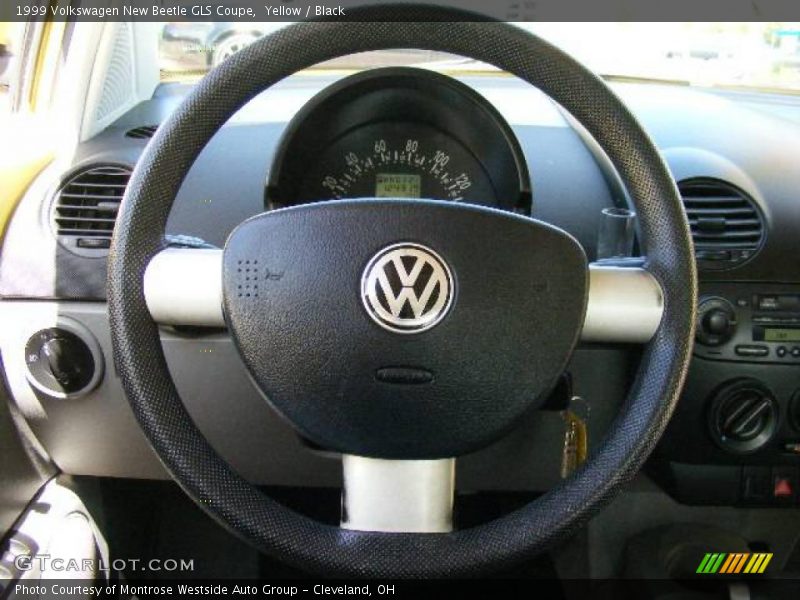 Yellow / Black 1999 Volkswagen New Beetle GLS Coupe