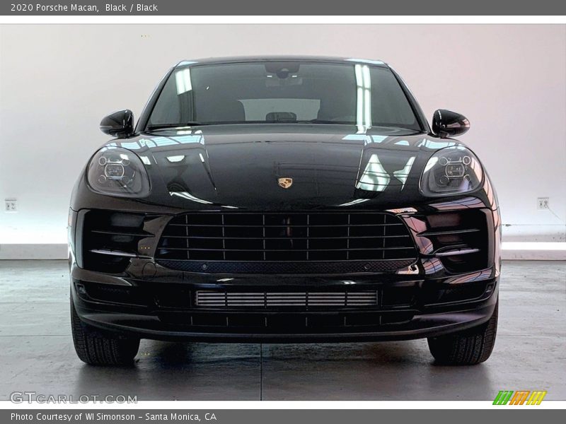 Black / Black 2020 Porsche Macan