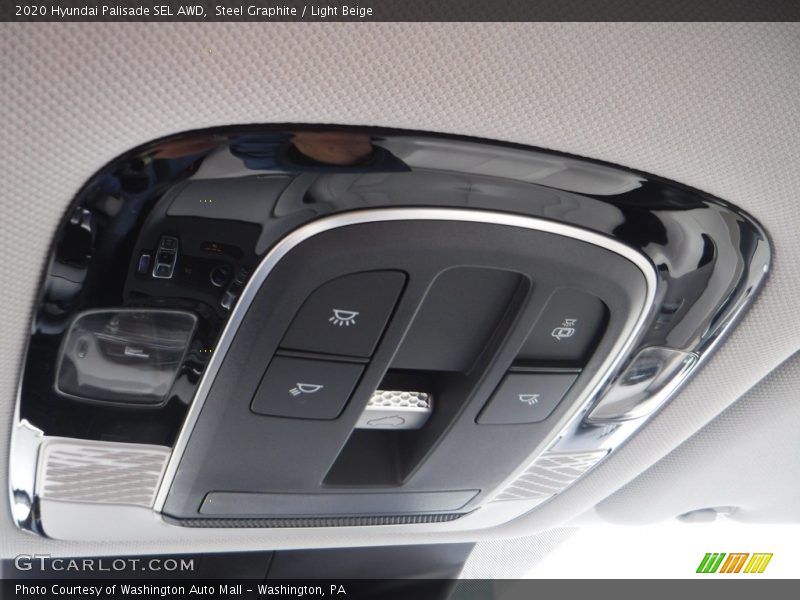 Steel Graphite / Light Beige 2020 Hyundai Palisade SEL AWD