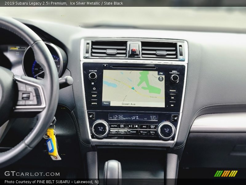 Ice Silver Metallic / Slate Black 2019 Subaru Legacy 2.5i Premium