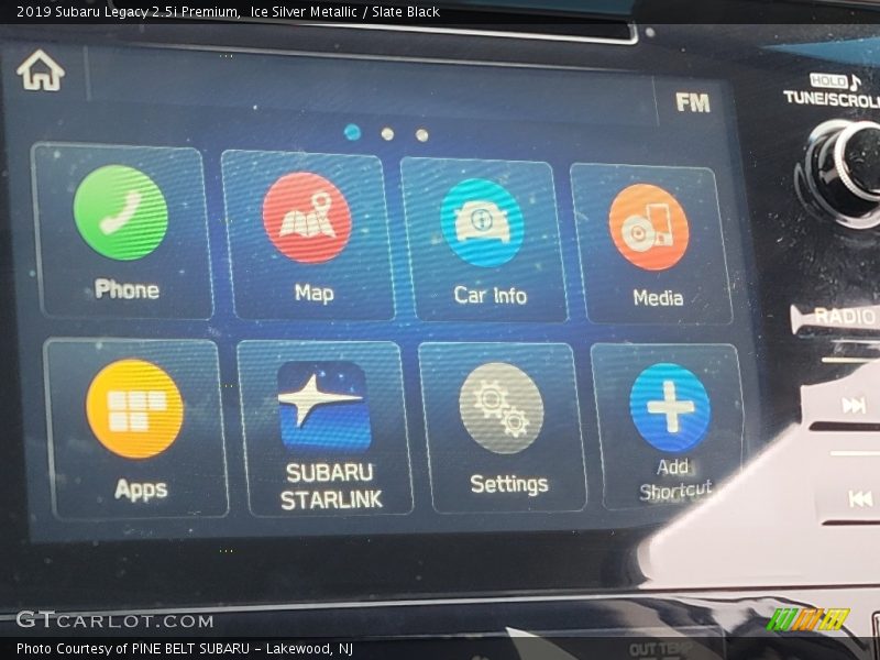 Ice Silver Metallic / Slate Black 2019 Subaru Legacy 2.5i Premium