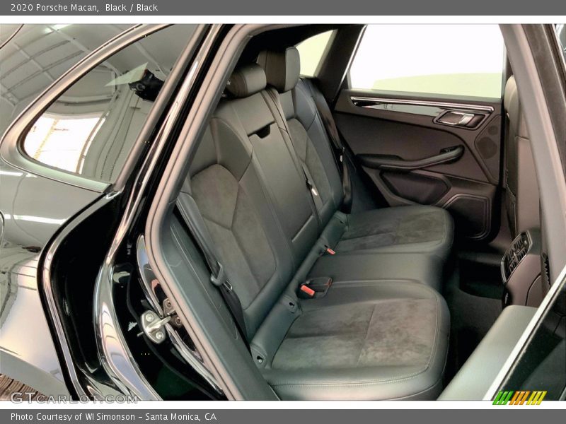 Rear Seat of 2020 Macan 
