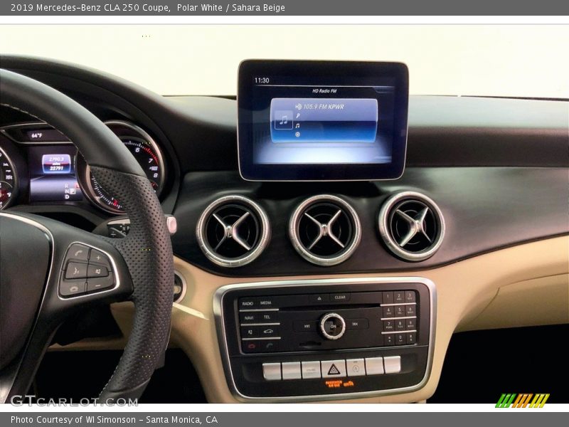 Polar White / Sahara Beige 2019 Mercedes-Benz CLA 250 Coupe
