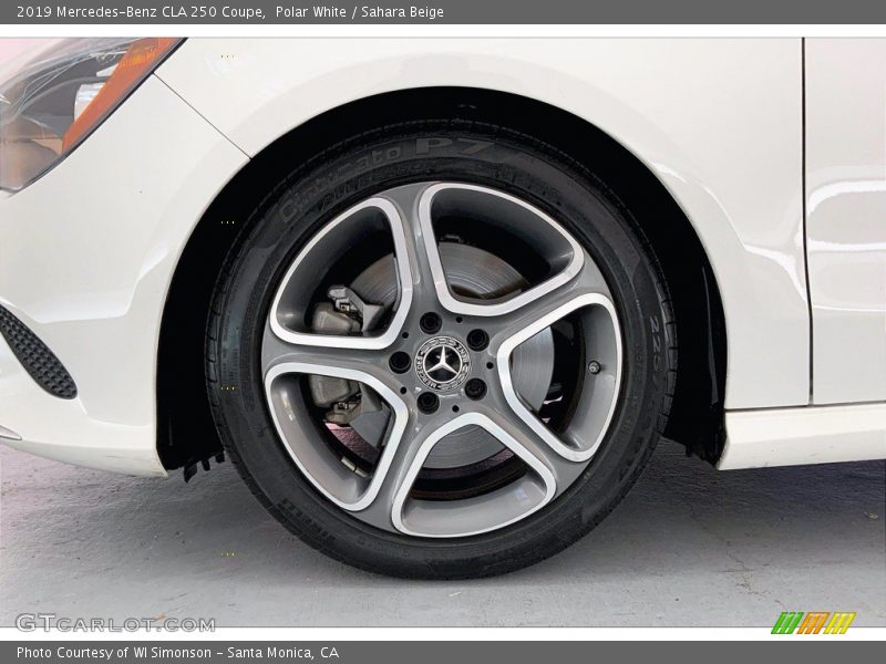 Polar White / Sahara Beige 2019 Mercedes-Benz CLA 250 Coupe