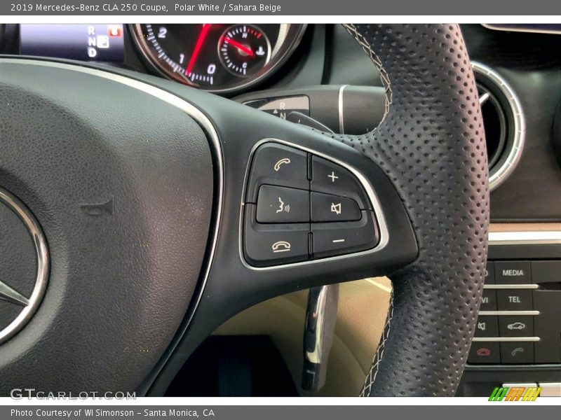 Polar White / Sahara Beige 2019 Mercedes-Benz CLA 250 Coupe