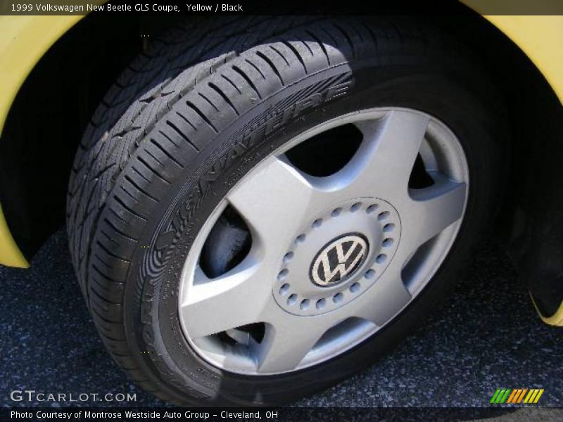 Yellow / Black 1999 Volkswagen New Beetle GLS Coupe